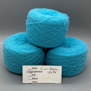 Caribbean Water Blue Yarn